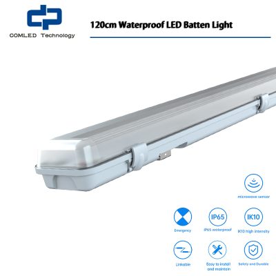 120cm Waterproof LED Batten Light