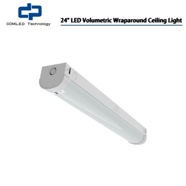 LED Volumetric Wraparound 24-Inch Surface Mount Ceiling Light