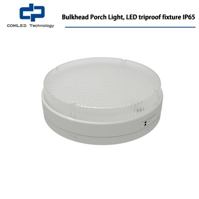 Bulkhead Porch Light, LED triproof fixture IP65
