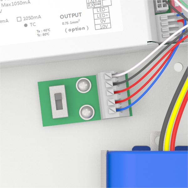 COMLED LED Ceiling Light DIP switch available for changing wattage and CCT for different applications