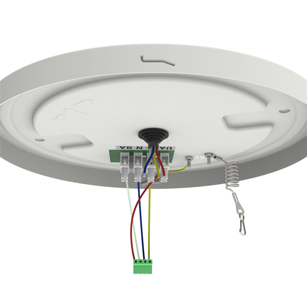 COMLED LED Ceiling Light Plug& play power supply design for easy maintenance on site