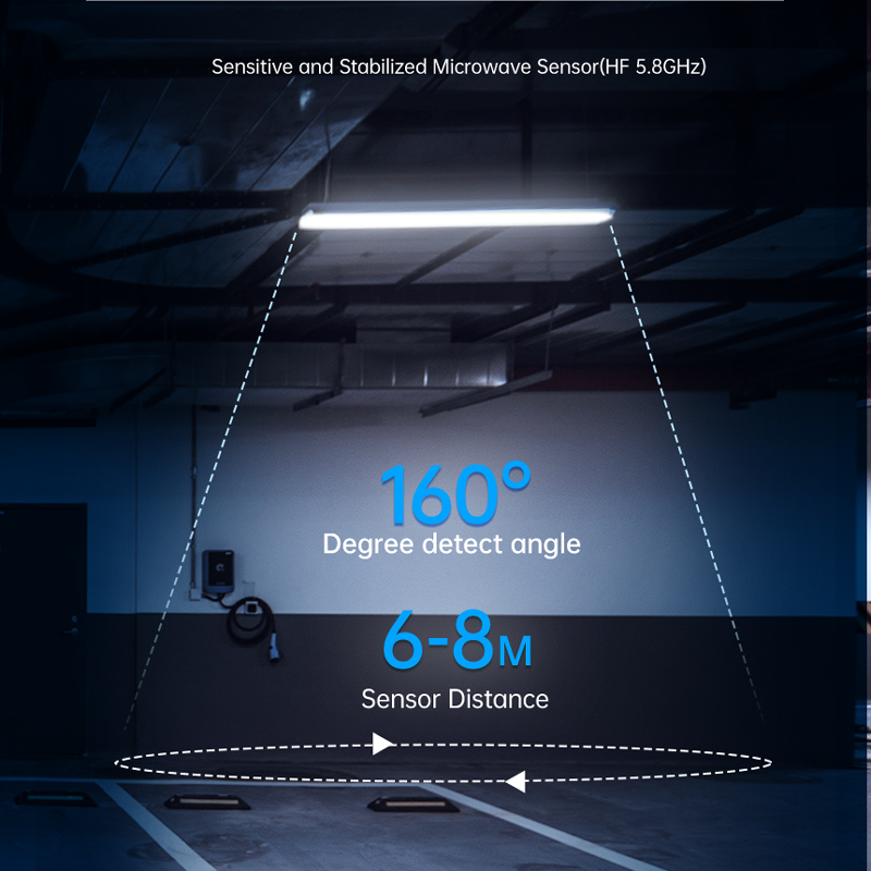 COMLED LED linear light Sensor dimming with remote setting COMLED LED linear light Sensor dimming with remote setting