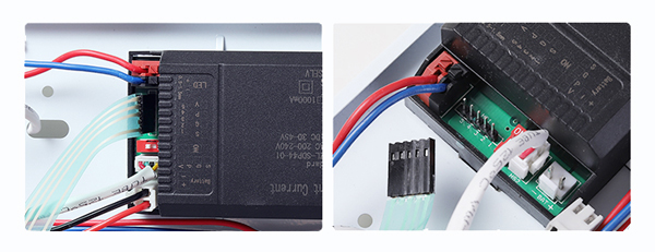 COMLED LED vapor tight batten light fixture Plug and play connection