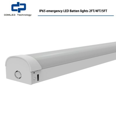 IP65 emergency LED Batten lights 2FT/4FT/5FT