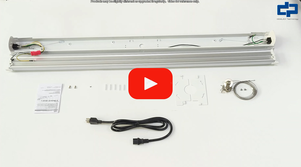 LED Shop Light Open Box Video