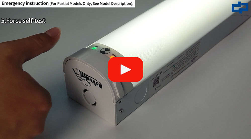 LED Wraparound Light Fixture Operation Video