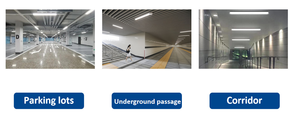 Linkable LED batten Light, LED Sensor Lighting Applications