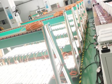 Production Line LED Linear Batten Light Fixture Aging Test Production Line LED Linear Batten Light Fixture Aging Test