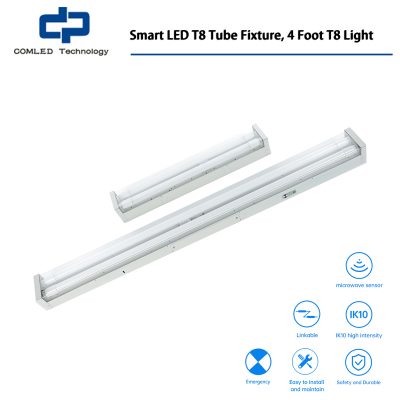 Smart LED T8 Tube Fixture, 4 Foot T8 LED Tube Light